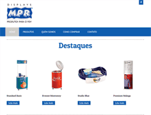 Tablet Screenshot of mpr.com.br