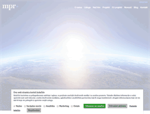Tablet Screenshot of mpr.hr